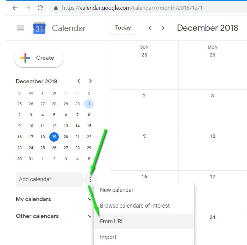 Adding the appointments to Google Calendar and iPhone/ iPad Calendars